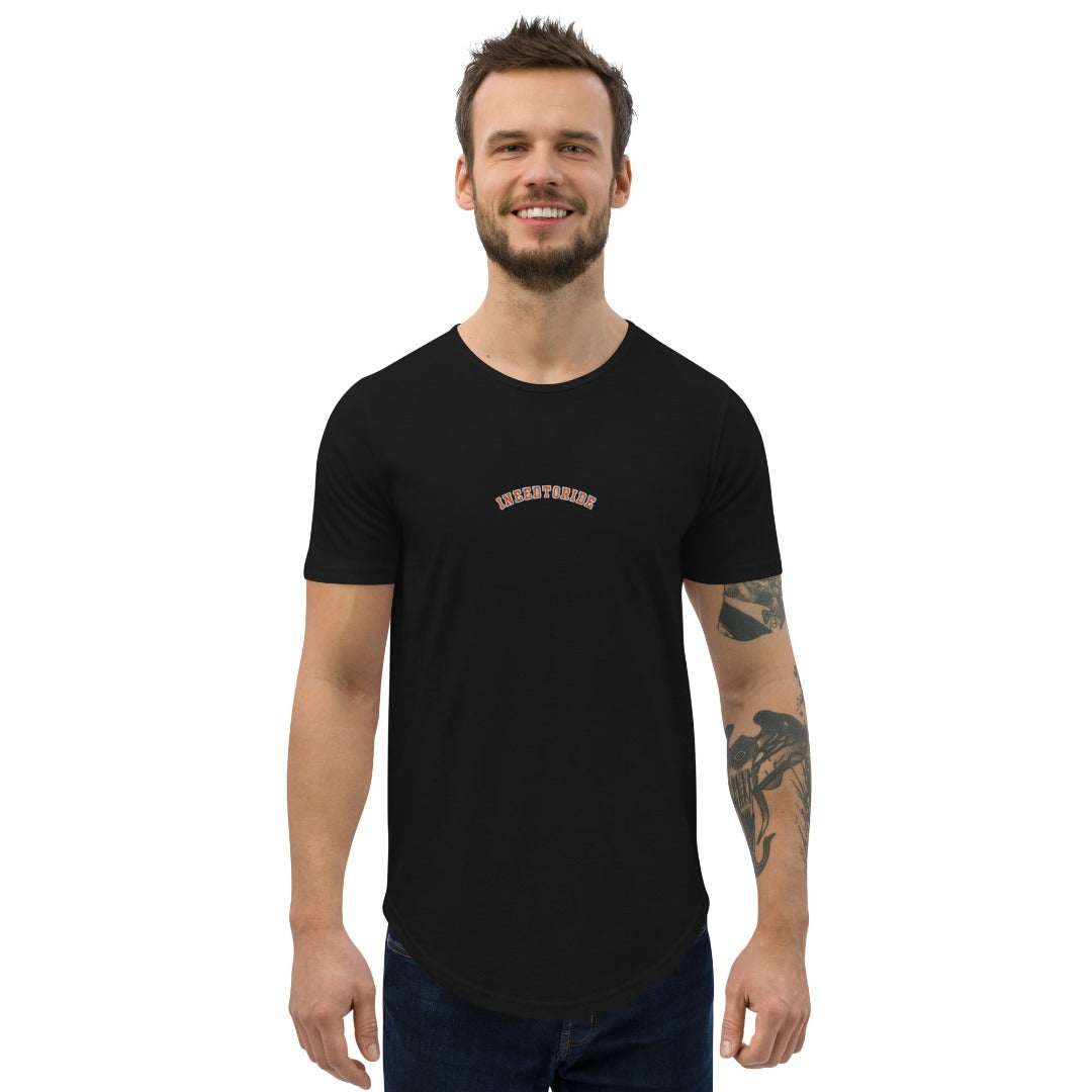 Varsity Curved Hem Tee | Men's
