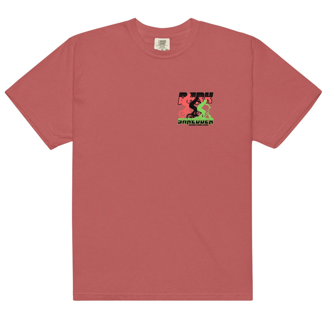 Park Shredder Tee Front Crimson