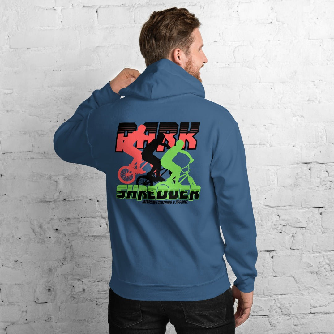 Park Shredder Indigo Blue Hoodie Back