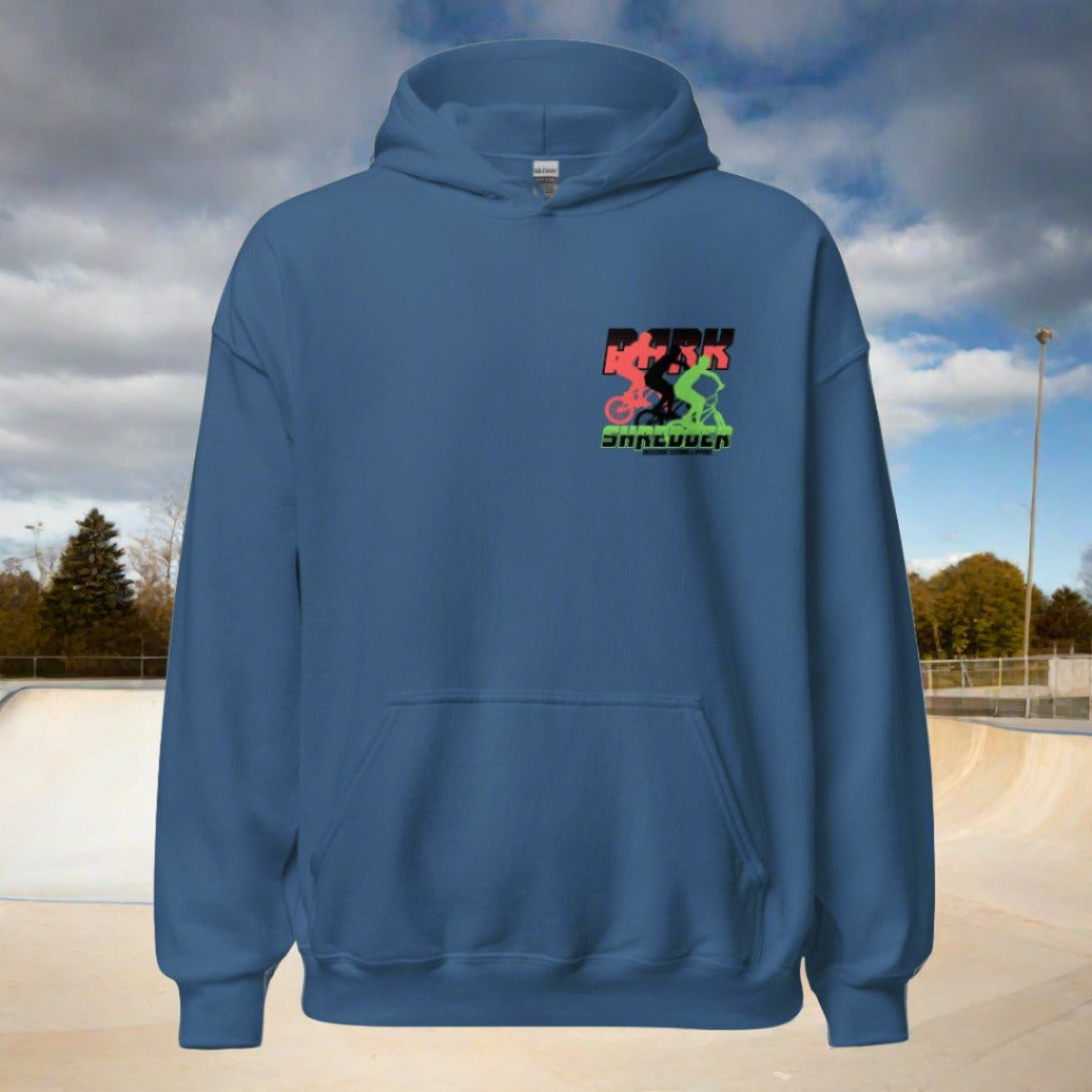 Park Shredder Indigo Blue Hoodie Front