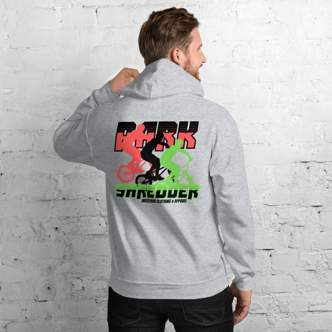 Park Shredder Sport Grey Hoodie Back