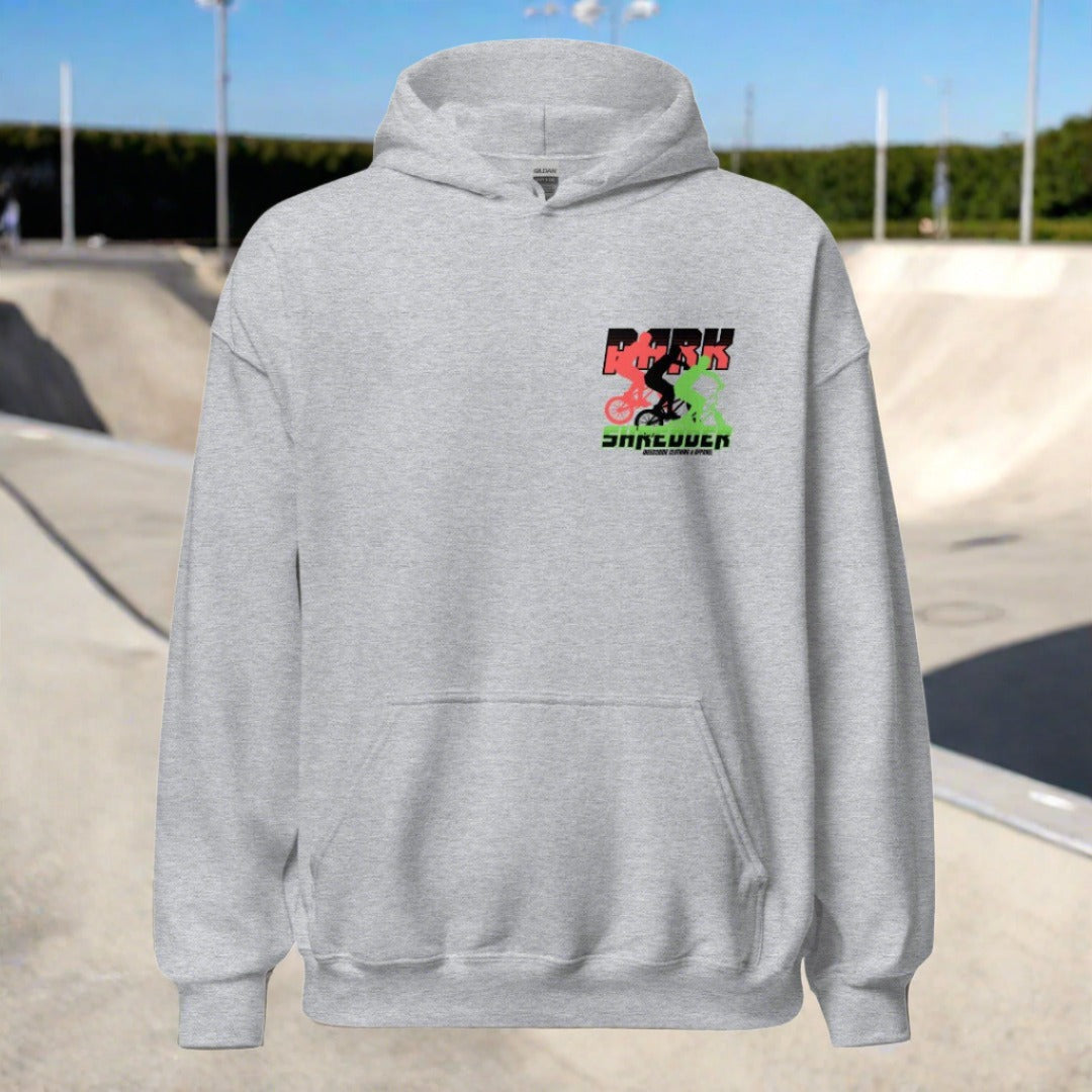 Park Shredder Sport Grey Hoodie Front