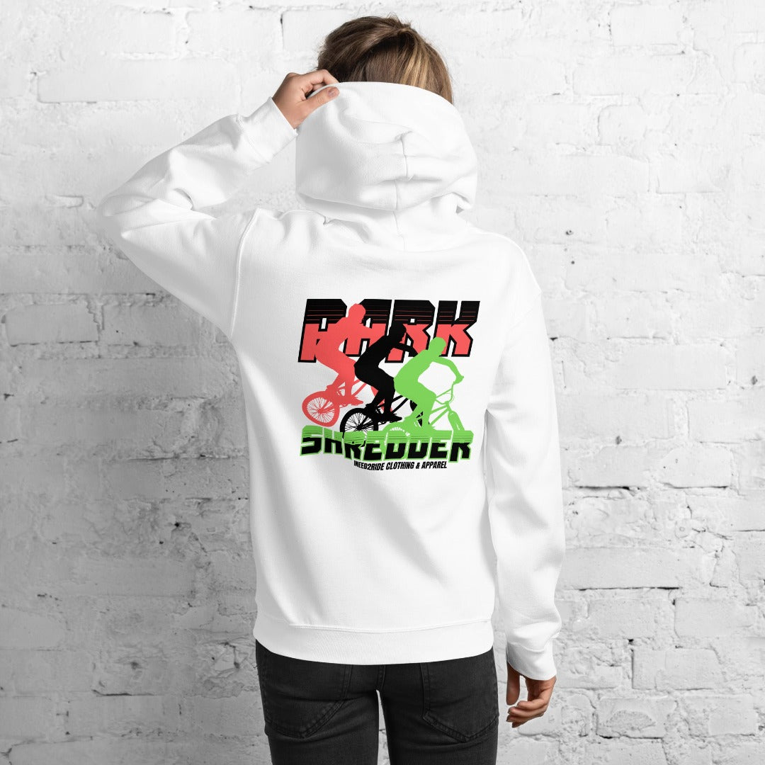 Park Shredder White Hoodie Back