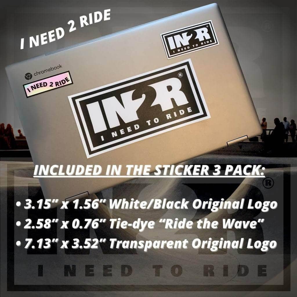 Sticker Packs - IN2R Clothing and Apparel