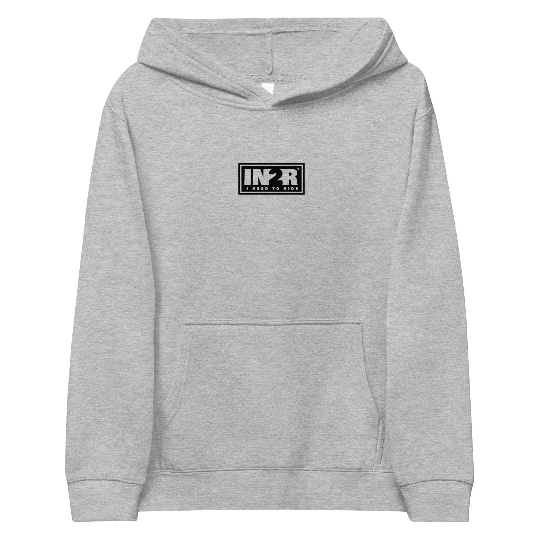 Park Shredder Youth Hoodie Athletic Heather Front View