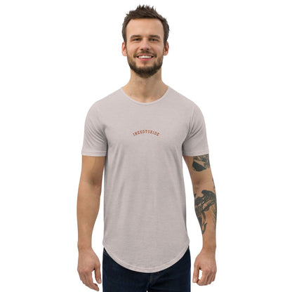 Varsity Curved Hem Tee | Men's