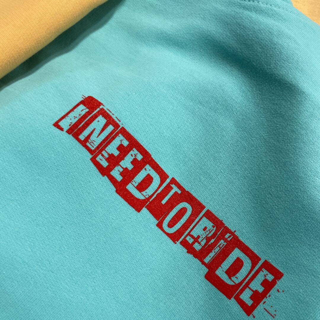 Sweet Sensations Premium Heavyweight Hoodies in Mint and Peach featuring exclusive IN2R artwork and oversized back graphics.