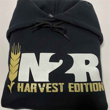 Harvest Edition Black Hoodie - IN2R Clothing & Apparel