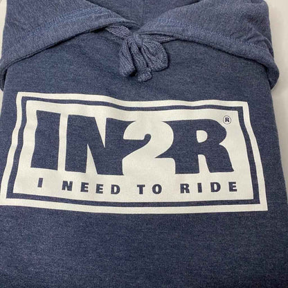 Heather Navy Original Hoodie - IN2R Clothing and Apparel