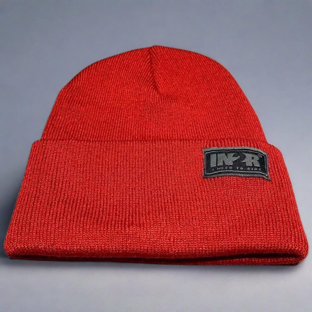 Classic Red Knit Beanie