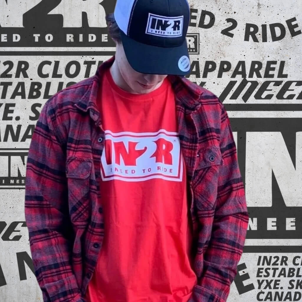 Original Red T-Shirt - IN2R Clothing and Apparel, Saskatoon, SK.