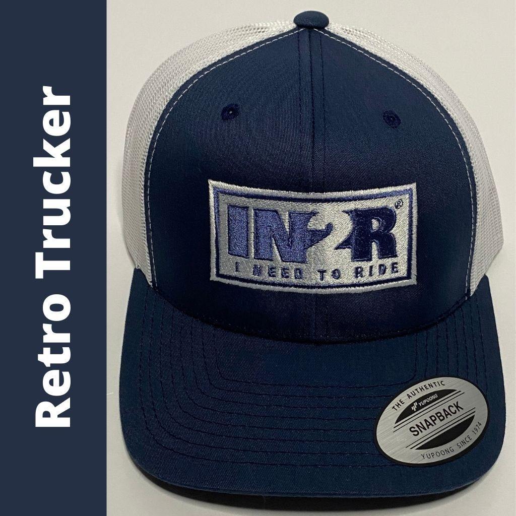 Original Navy/White SnapBack Trucker Hat - IN2R Clothing and Apparel, Saskatoon, SK