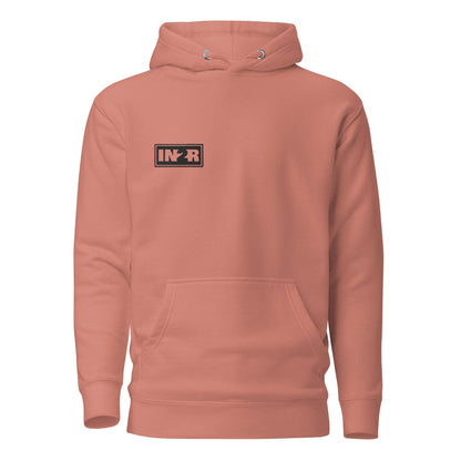 Surfs Up Dusty Rose Hoodie Front